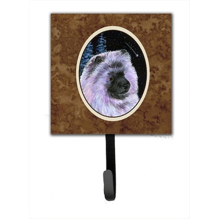 Carolines Treasures Starry Night Keeshond Leash Holder Or Key Hook SS8412SH4