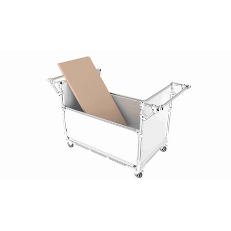 Trilogiq Bulk Cart With Horizontal Hand Bars On Both Sides. 83-1