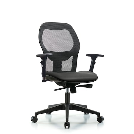 Blue Ridge Ergonomics Vinyl Adjustable Arms BR-EXE-VMDHCH-RG-H0-A2-RC-8823