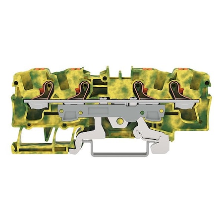 Wago Terminal Block, 3.51" L, 1.55" W 2206-1407