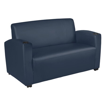 Regency Supernova Loveseat- Navy Blue 7702BE