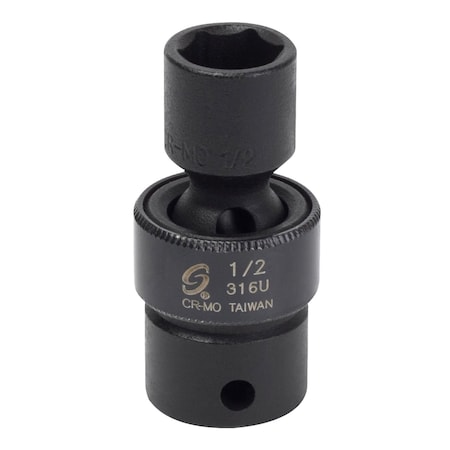 Sunex 3/8 in Drive 1/2 in Universal Impact Socket 316U