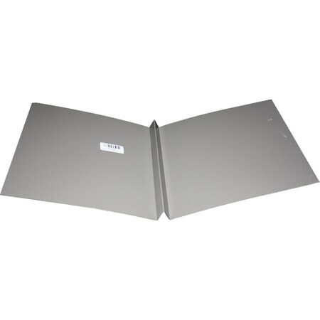Klauer 20''x10 ' Mill Galvanized Style W Formed Valley Flashing 30554-GV10