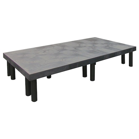 Quantum Storage Systems 66 X 36 X 12 SOLID PLASTIC DUNNAGE PLATFORM 663612DPS