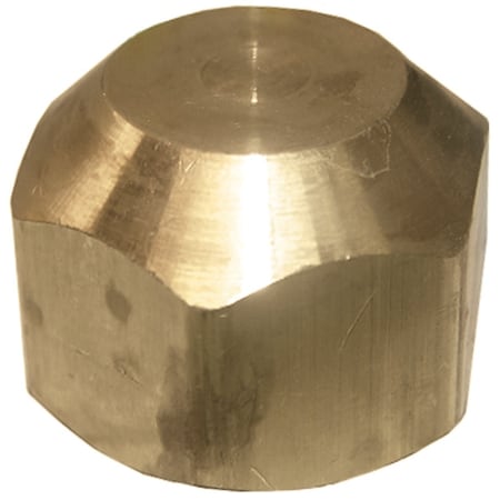 Westlake Pipe & Fittings 5/8'' Brass Flare Cap 17-4057