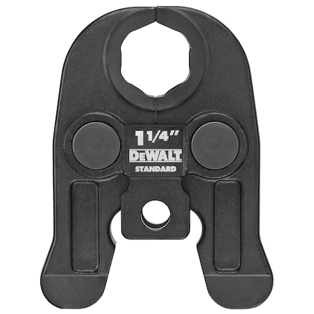 Dewalt Standard CTS Press Jaws & Rings For 1-1/4 in Copper/Stainless, Black Galvanized DCE200114