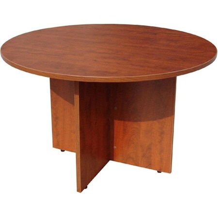 Boss Round Table, 47", Driftwood N123-DW