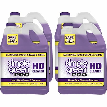 Simple Green Pro Heavy Duty Cleaner & Degreaser, 1 gal, 4PK 13421