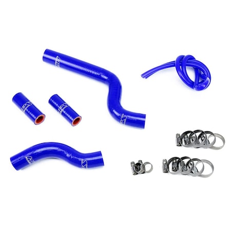 Hps Performance High Temp Reinforced Silicone Radiator Coolant Hose Kit, Blue, 57-1756-BLUE