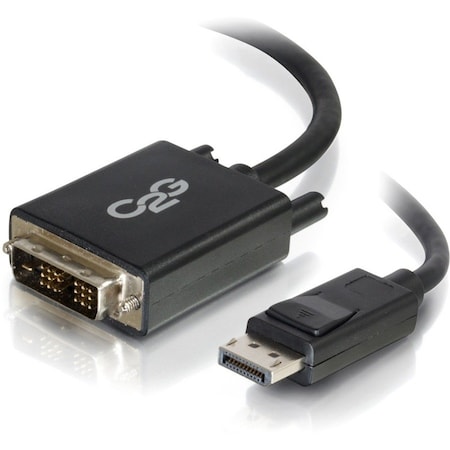 C2G 6ft/1.8m DisplayPort M to DVI M BLK 54329