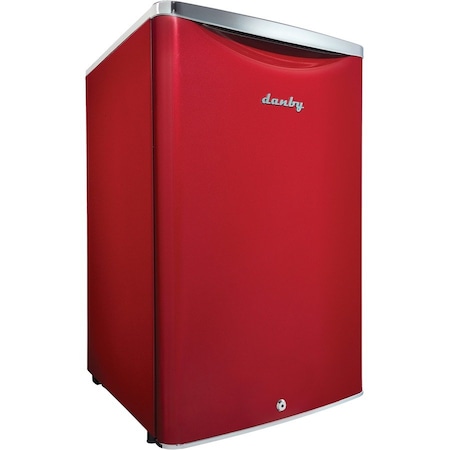 Danby Products Danby Contemporary Classic Refrigerator, 4.4 Cu.Ft. Capacity, Scarlett Red DAR044A6LDB