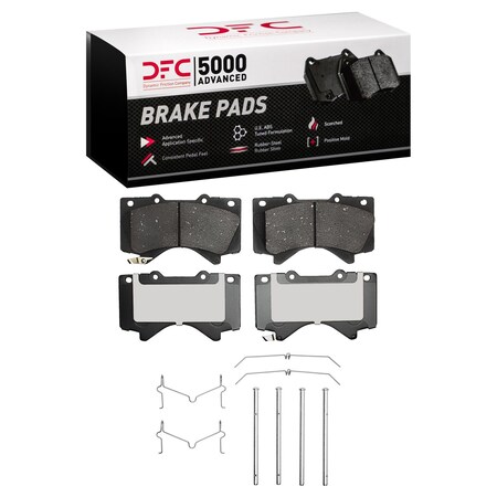 Dfc 5000 Advanced Disc Brake Pad Set,  1551-1303-01