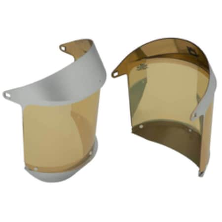 Oberon Clear Gold Antifog Shield/Lower Crown 2025AF