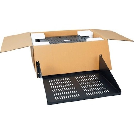 Icc RACK SHELF, 15in SINGLE VENTED, 3RMS, 2PK ICCMSRSVC2