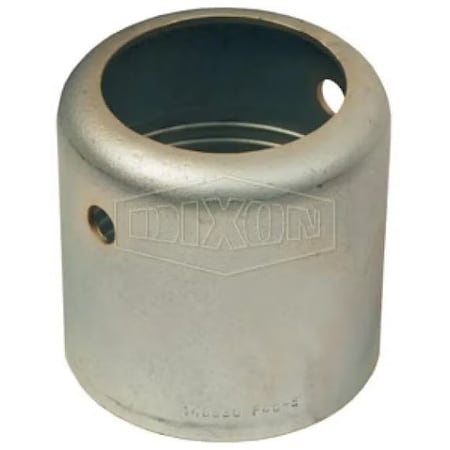 Dixon Holedall Standard External Swage Ferrule, 2-1/2 ID x 3-25/64 to 3-32/64 OD in Nominal, Carbon Steel F40-4