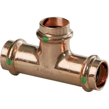 Viega ProPress tee P1 2 P2 1.5 P3 2 copper 22228