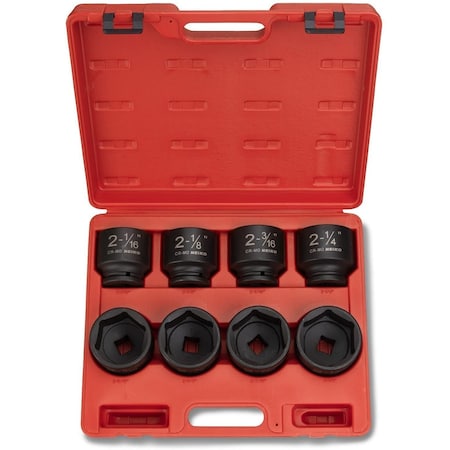 Neiko 0.75 in Dr. Impact Socket Set, SAE 02392A