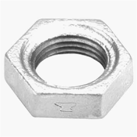 Homecare Products 8700162756 2 in. Malleable Iron Pipe Fitting Galvanized Lock Nut HO962227