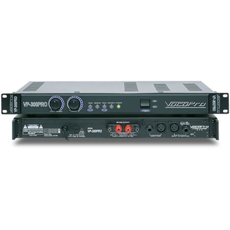 Vocopro VP-300 PRO Single Space 300W Professional Power Amplifier VP-300PRO