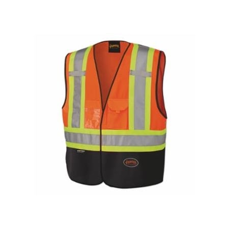 Pioneer 134BBAU Safety Vest, S/M, Orange 852-V1020251U-S/M