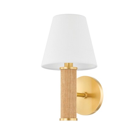 Mitzi Amabella 1 Light Wall Sconce 4.75 In. Aged Brass H650101-AGB