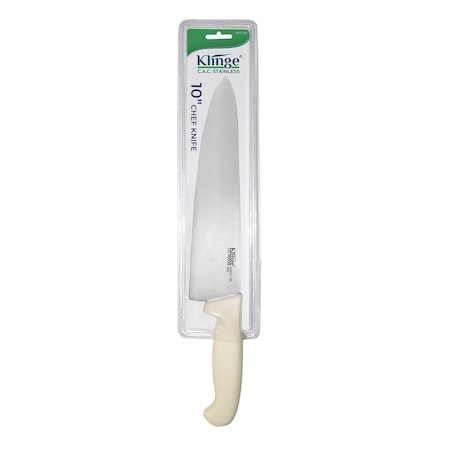 Cac Foodservice CAC Stainless Klinge Stamped Chef Knife 10 in KSCC-100