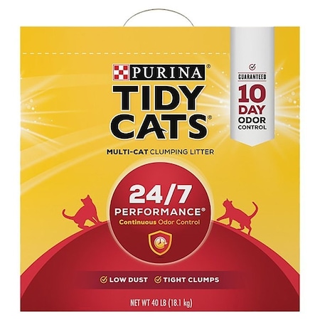 Tidy Cats Tidy Cats 7023001669 Clumping Cat Litter, 35 lb Capacity, Gray/Tan 7023010709