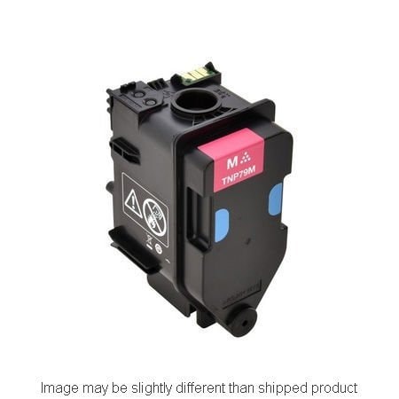 Konica Replacement AAJW430, CYAN Compatible Toner, 9,000 page yield AAJW430 TNP79C TNP80C TNP81C