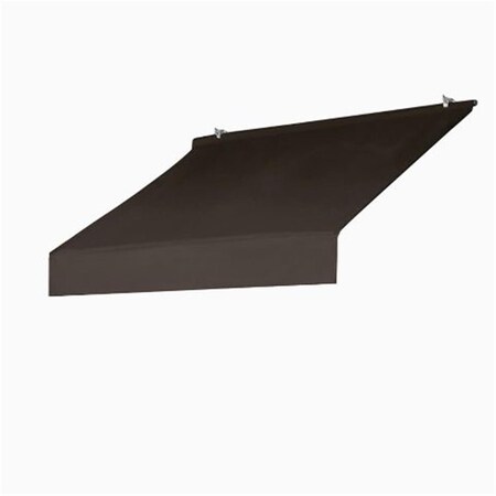 Idmworldwide IDM Worldwide Replacement Cover for Designer Awning in UV - Resistant Fabric - Cocoa, 4 ft. 3020872
