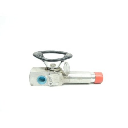 Tbv Gauge 1/2In X 3/4In Manual Npt Stainless 2000Psi Needle Valve SE3636UT-L