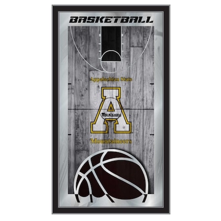 Holland Bar Stool Co Appalachian State 15" x 26" Basketball Mirror MBsktAppStU