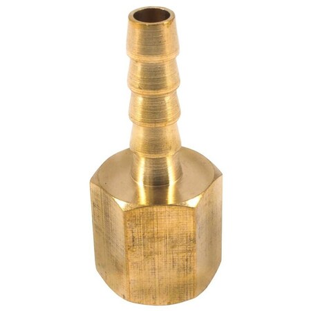 Forney Air Hose End, 1/4 in, FNPT, Brass 75362