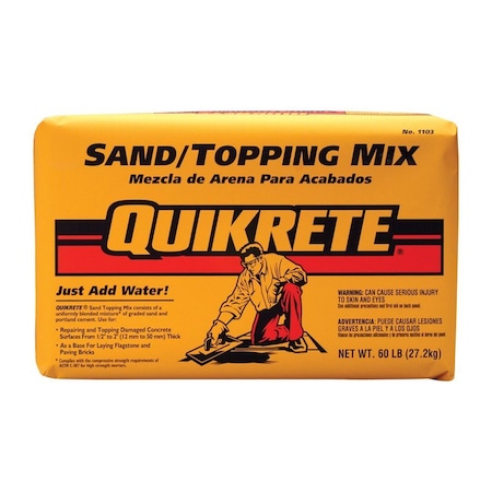 Quikrete Gray Sand/Topping Mix 60 lb 1103-60