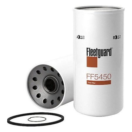 Fleetguard Fuel Filter, Spin-On FF5450