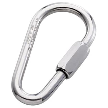 Whole-In-One Steel Pear Quick Link Plated- 10 mm. WH3568110
