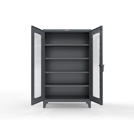 Strong Hold 12 GA Clearview Cabinet 4 Shelves - PX Lock 46-LD-244-PX