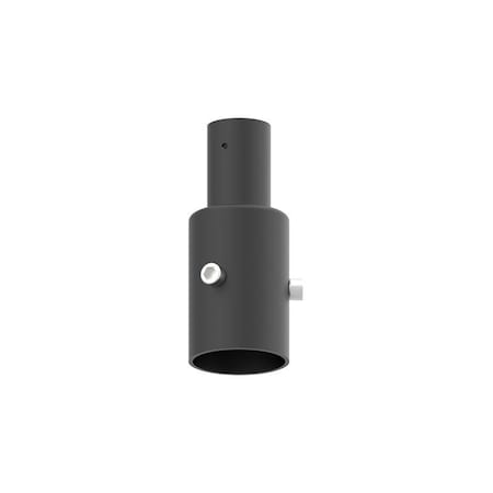 Westgate DAB 2in POLE ADAPTER FOR 1 BELL ARM, BLACK DAB-PA2-1
