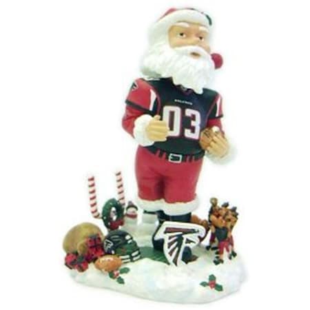 Caseys Atlanta Falcons Santa Claus Forever Collectibles Bobblehead CA51888