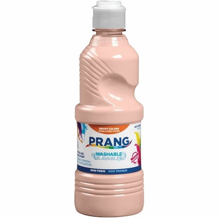 Prang Washable Tempera Paint, Peach, 16 oz, PK6 X10711