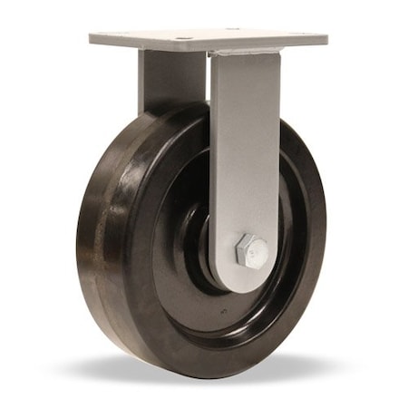 Hamilton Plte Caster, Rgd, Phenolic, 10 in., 2900 lb. R-CH-13PH