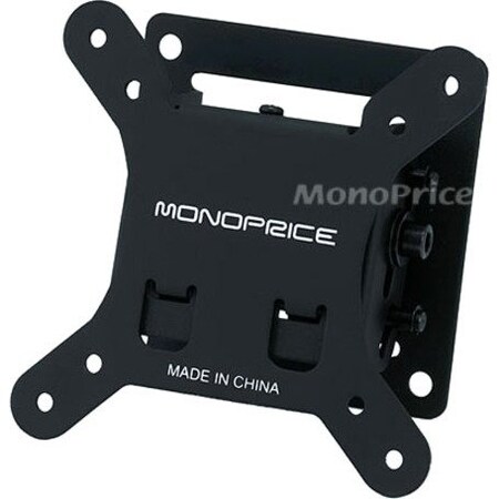 Monoprice Adjustable Tilting Wall Mount Bracket for LCD Plasma (Max 30Lbs, 10-26inch) 6524