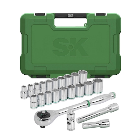 Sk 23 Piece 1/2 216P Mechanic Tool Set SK01355