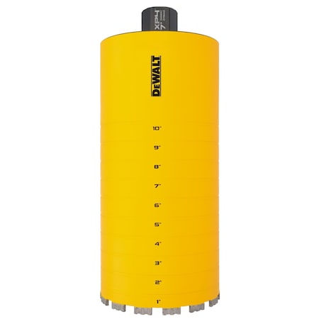 Dewalt Core Bit, 43 in, 7 in, Diamond DW55027