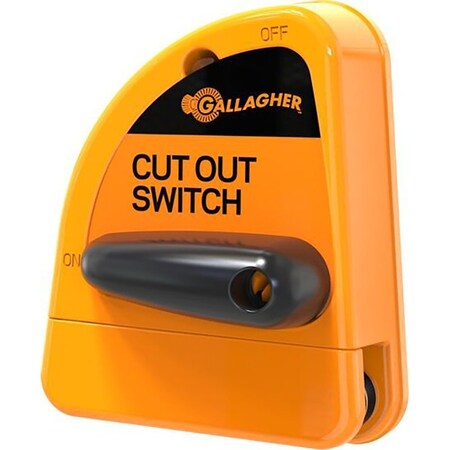 Gallagher Cut-Out Switch, Plastic, Orange/Yellow G60731