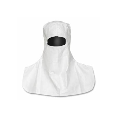 Dupont Tyvek IsoClean Hood, One Size, White, 100 EA/CA, 100PK 251-IC668BWH0001000C
