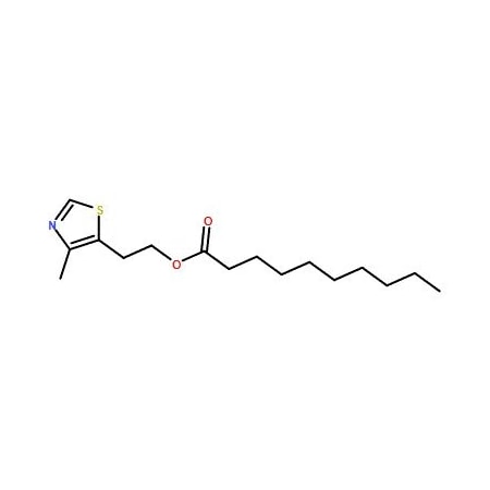 Ak Scientific 2-(4-Methyl-5-thiazolyl)ethyl decanoate (25g), CAS 101426-31-7 5025AL-25g