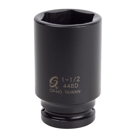 Sunex 3/4 in Drive 1-1/2 in Deep Impact Socket 448D