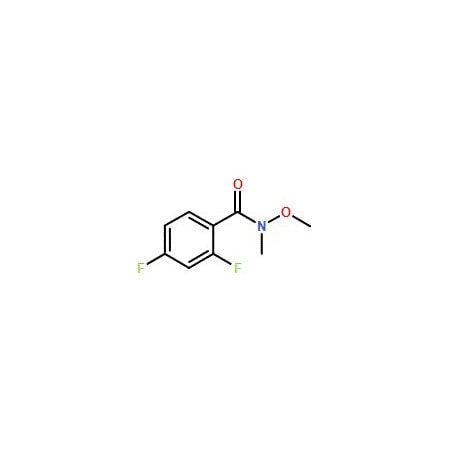 Ak Scientific 2, 4-Difluoro-N-methoxy-N-methylbenzamide (250mg), CAS 198967-25-8 0229AB-250mg