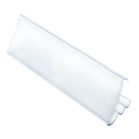 Quantum Storage Systems ANGLED LABEL HOLDER CLEAR 5in LHA5C