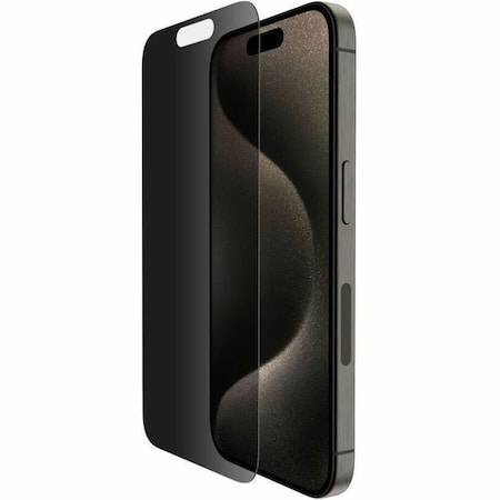 Belkin Privacy Screen Protector - For LCD iPhone 15 Pro - Glass - for iPhone 15 Pro OVA149ZZ